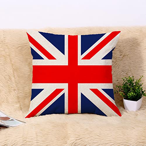 Union Jack Pillow Cover for Home Decor