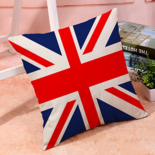 Union Jack Pillow Cover for Home Decor