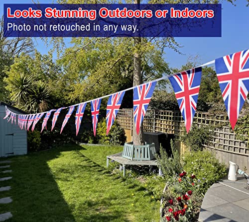 Union Jack King's Coronation Bunting - Waterproof