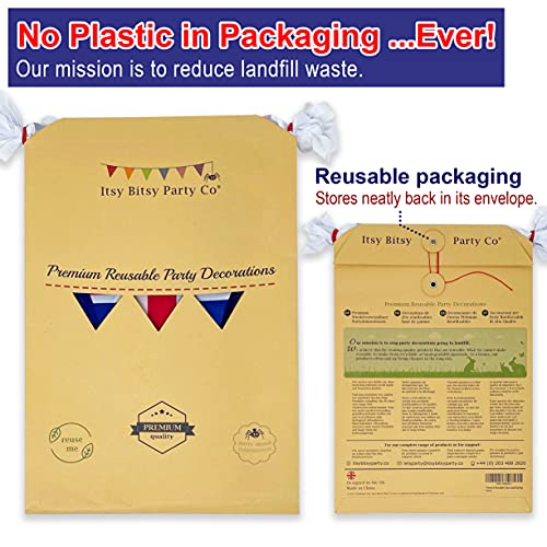 Union Jack King's Coronation Bunting - Waterproof