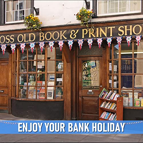 Union Jack Coronation Bunting - King Charles III