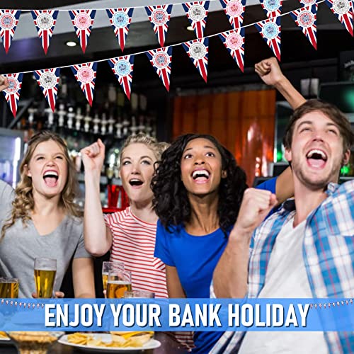 Union Jack Coronation Bunting - King Charles III