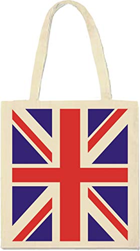Union Jack 100% Cotton Reusable Bag