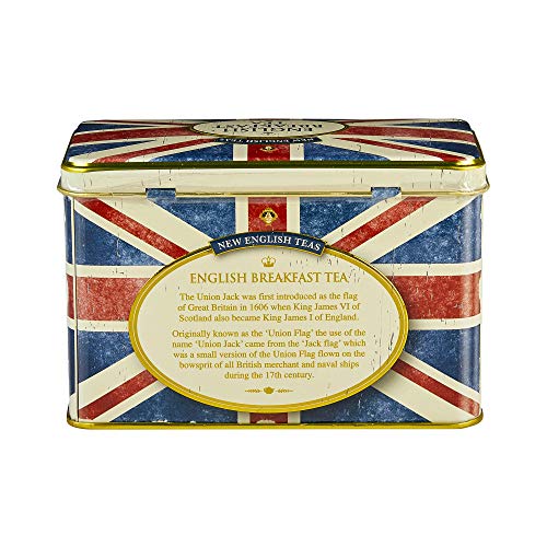 Union Jack Tea Tin with English Breakfast Tea