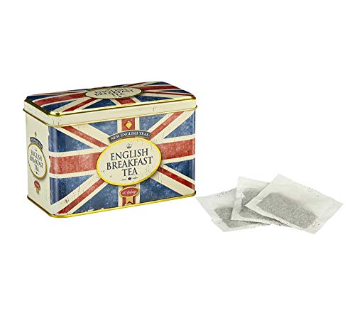 Union Jack Tea Tin with English Breakfast Tea