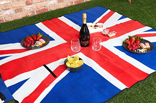 Union Jack Fleece Picnic Blanket