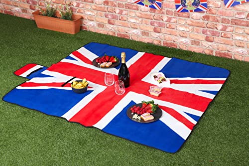Union Jack Fleece Picnic Blanket