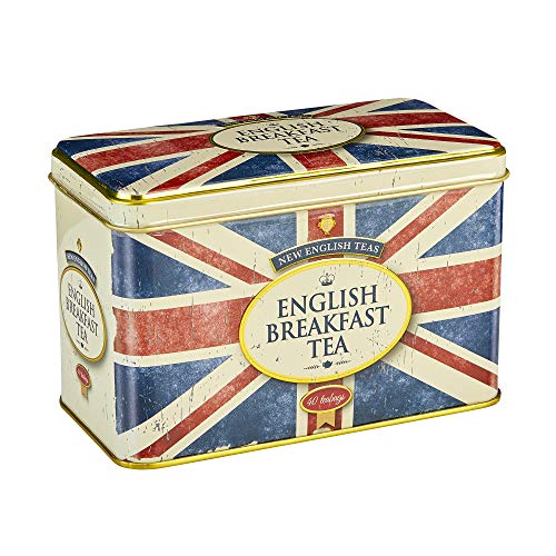 Union Jack Tea Tin with English Breakfast Tea