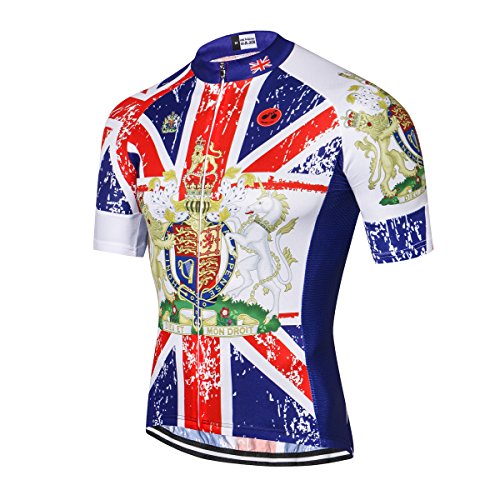 UK Flag Men's Cycling Jersey - All Sizes