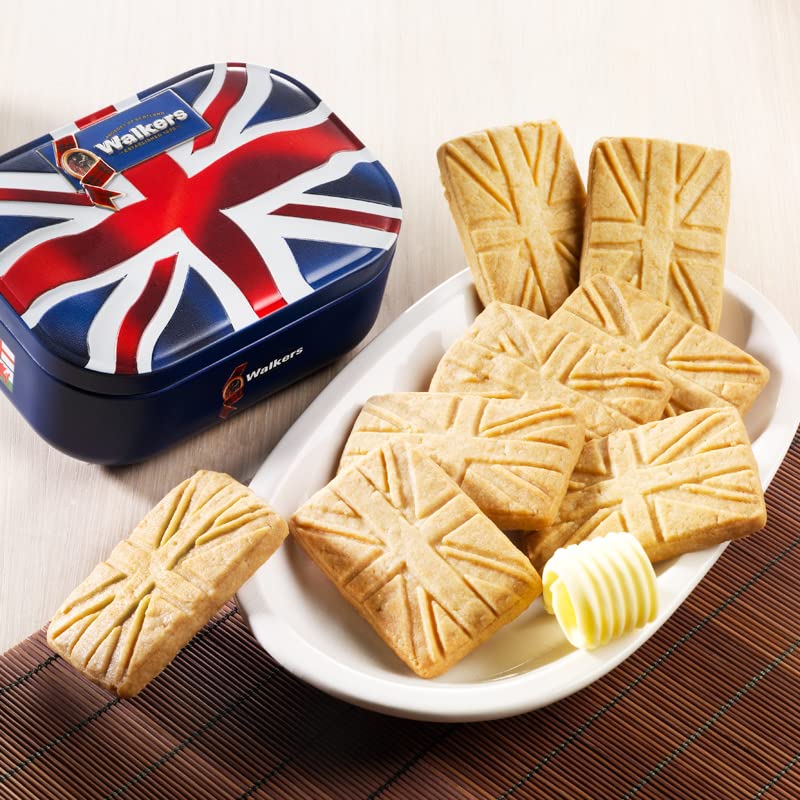 Walkers Union Jack Shortbread Tin 120g