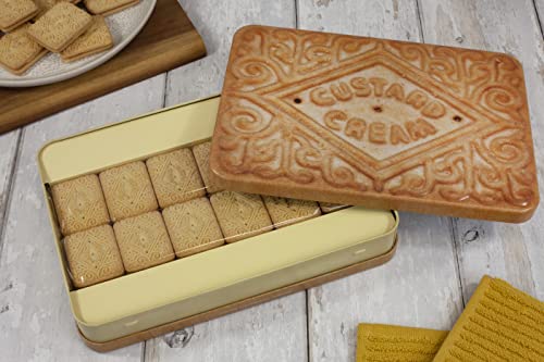 Custard Cream Biscuit Tin - British Gift Set