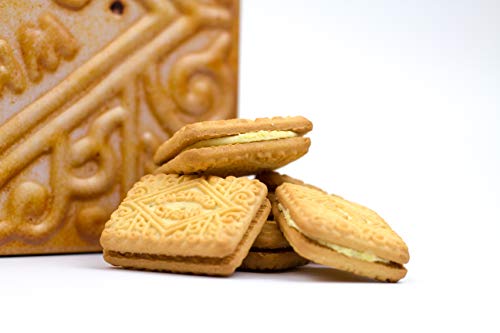 Custard Cream Biscuit Tin - British Gift Set