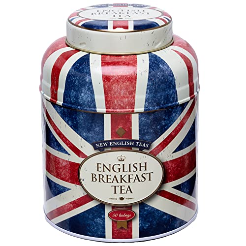 Union Jack Round Caddy with 240 Teabags