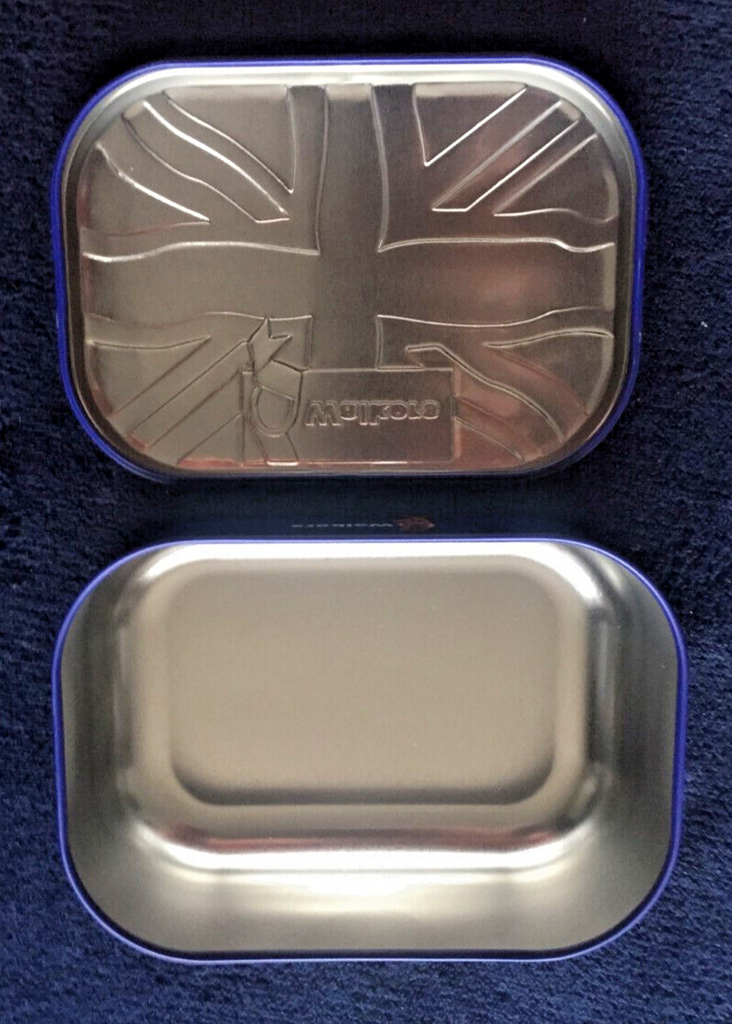 Union Jack Embossed Shortbread Tin
