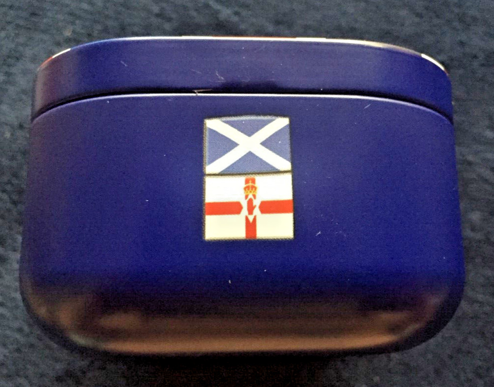 Union Jack Embossed Shortbread Tin
