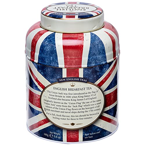 Union Jack Round Caddy with 240 Teabags