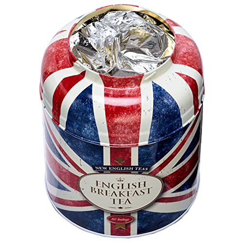 Union Jack Round Caddy with 240 Teabags