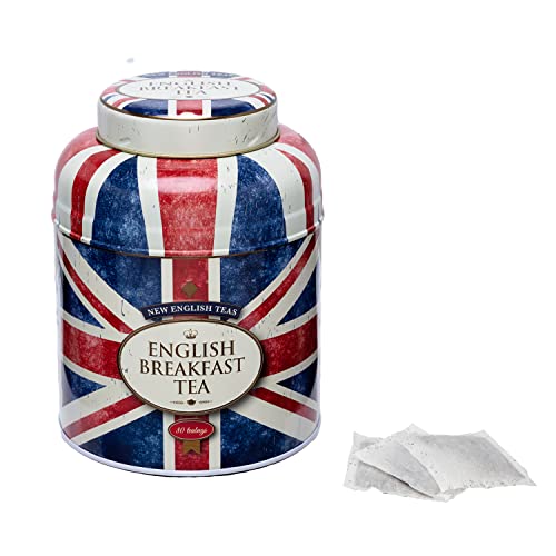 Union Jack Round Caddy with 240 Teabags