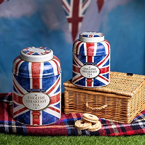 Union Jack Round Caddy with 240 Teabags