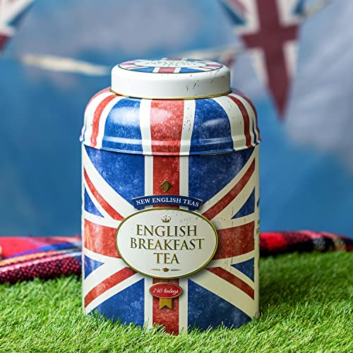 Union Jack Round Caddy with 240 Teabags