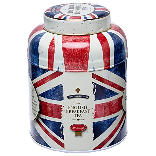 Union Jack Round Caddy with 240 Teabags