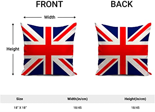 Union Jack Pillow Cover for Home Decor