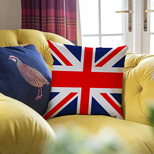 Union Jack Pillow Cover for Home Decor