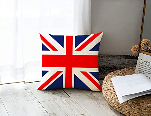 Union Jack Pillow Cover for Home Decor