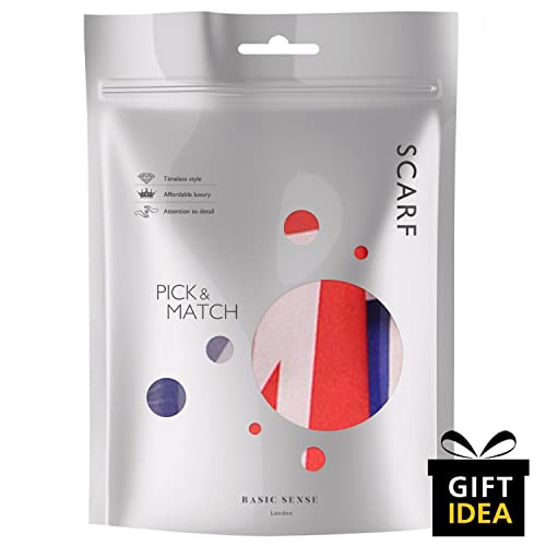 Union Jack Satin Silky Scarf