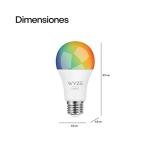 Wyze Smart Bulb with Color for Alexa/Google, One-Pack