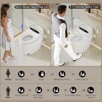 Smart Tankless Toilet with Bidet and Heated Seat