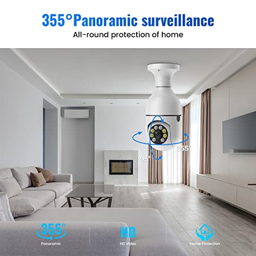 1080P Wireless Tuck Light Bulb Camera