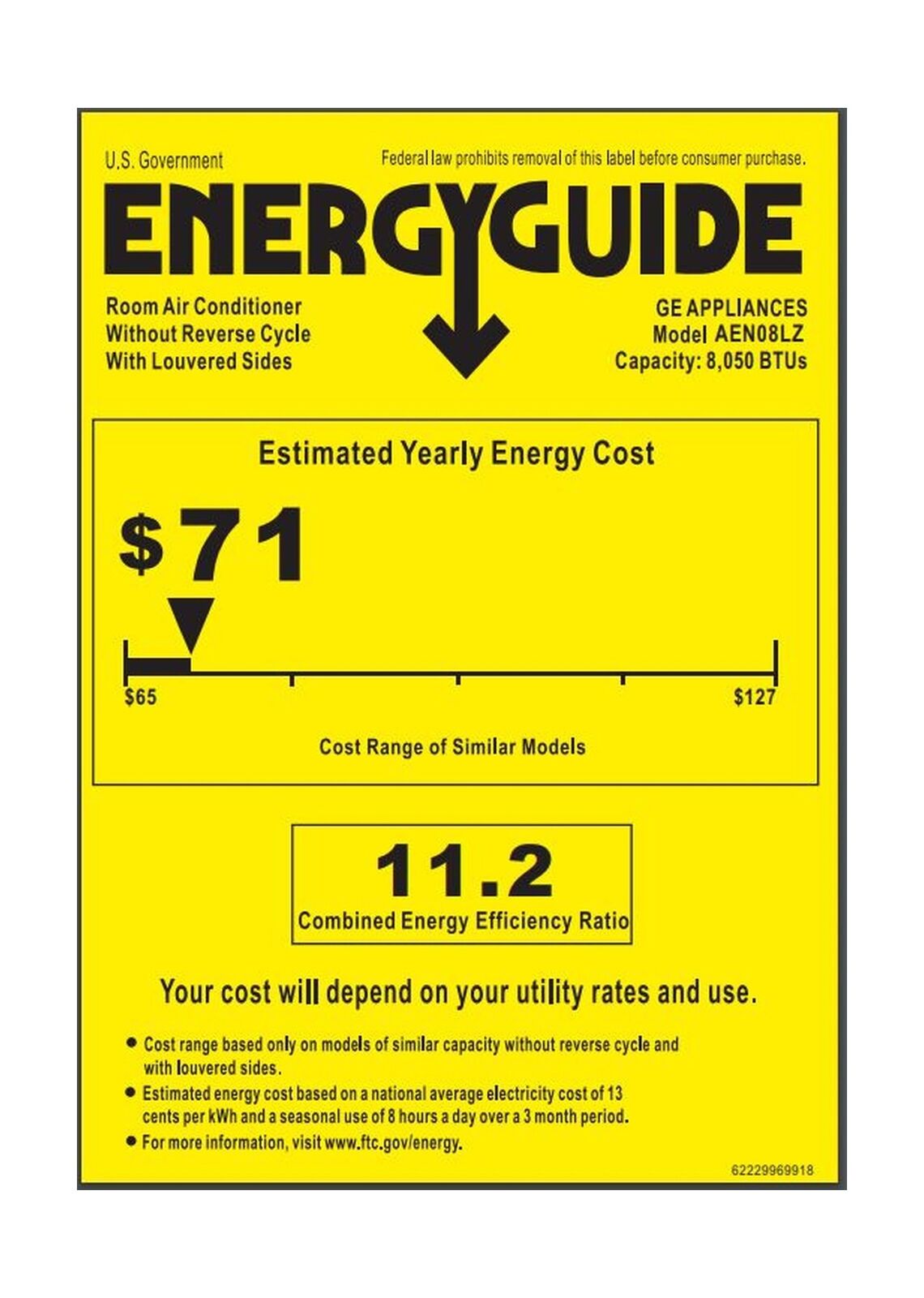 Smart 8,000 BTU Window AC with Remote