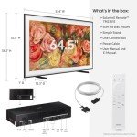 Samsung 65-Inch QLED 4K Smart TV with Art Mode