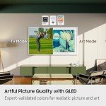 Samsung 55-Inch QLED Smart TV with Art Mode