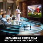 Versatile Sound Bar for Smart TV and Gaming