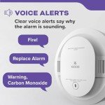Kidde Voice Alert Smoke & CO Detector, Battery Powered