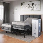 Sven & Son Adjustable Bed Base with Massage & USB