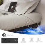 Smart Full Size Floating Bed Frame with LED Lights