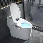 Smart Heated Bidet Toilet Seat with Night Light