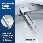 Smart Heated Bidet Toilet Seat with Dryer