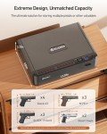 Smart Biometric Gun Safe with Quick Access Options
