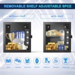 Mutak Smart Home Biometric Safe with LED Alarm