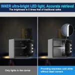 Mutak Smart Home Biometric Safe with LED Alarm