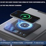 Smart Biometric Gun Safe with Wireless Charging