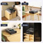 Smart Biometric Gun Safe with Wireless Charging