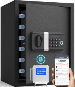 FORFEND WiFi Smart Home Safe with App Lock