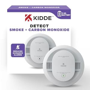 Kidde Voice Alert Smoke & CO Detector, Battery Powered