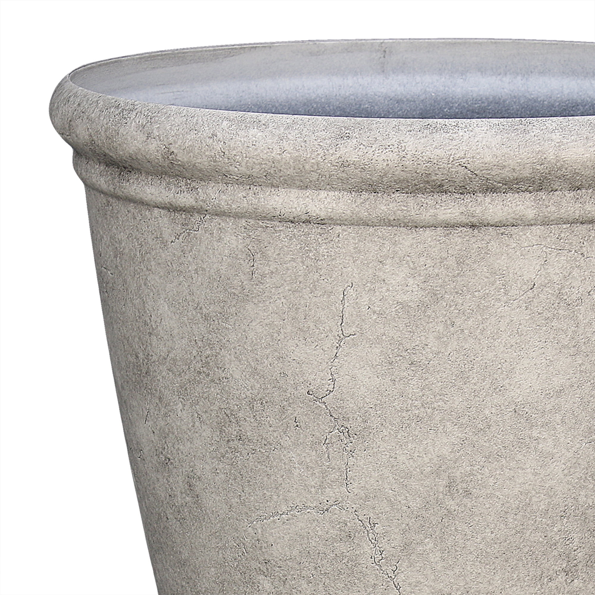 Ember Gray Resin Planter by Better Homes & Gardens