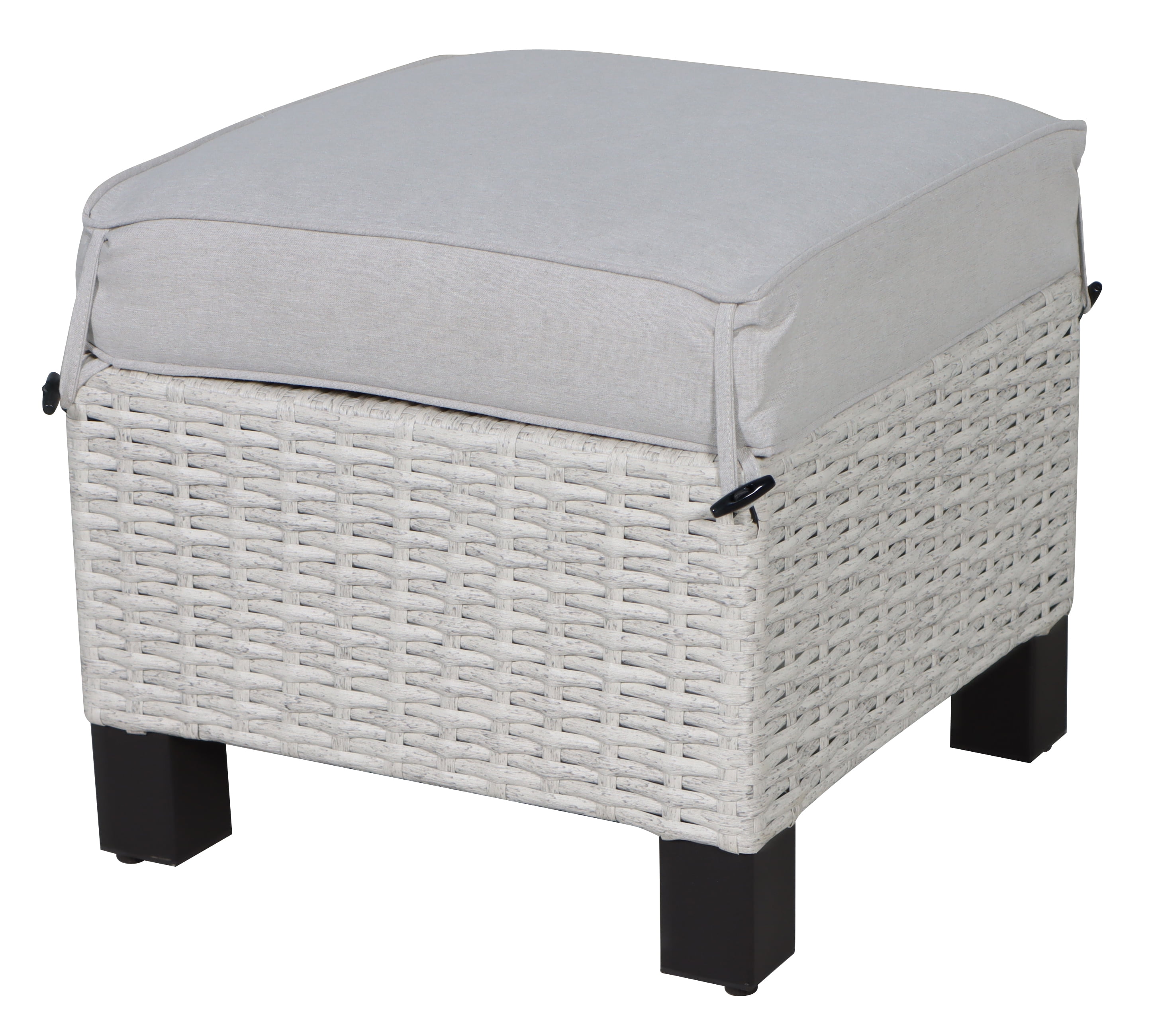 Brookbury 5 Piece Wicker Outdoor Sectional Dining Set